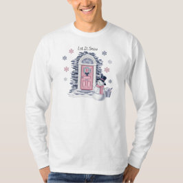 Låt det snö Långärmad T-Shirt
