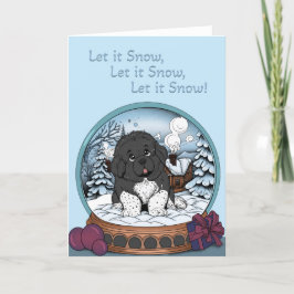 Låt det snö, Låt det snö, Låt det snö Newfoundland Helgkort