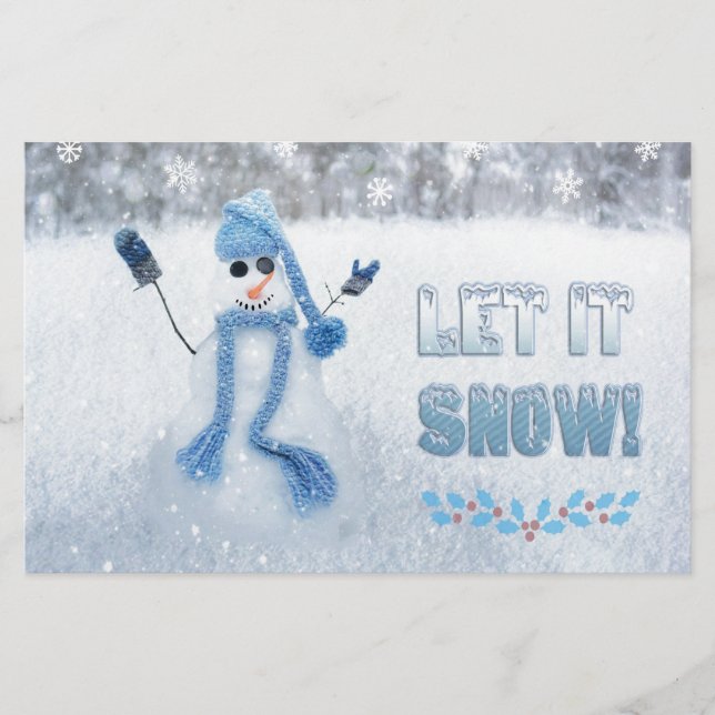Låt det snöa (Framsida)