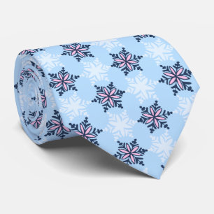 Låt det snöa Blå snöflingan Himlar, enkelsidig Slips
