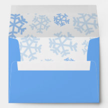 Låt det snöa blått kuvert