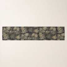 Låt det snöa Blue Beach Sång™ Chiffon Scarf