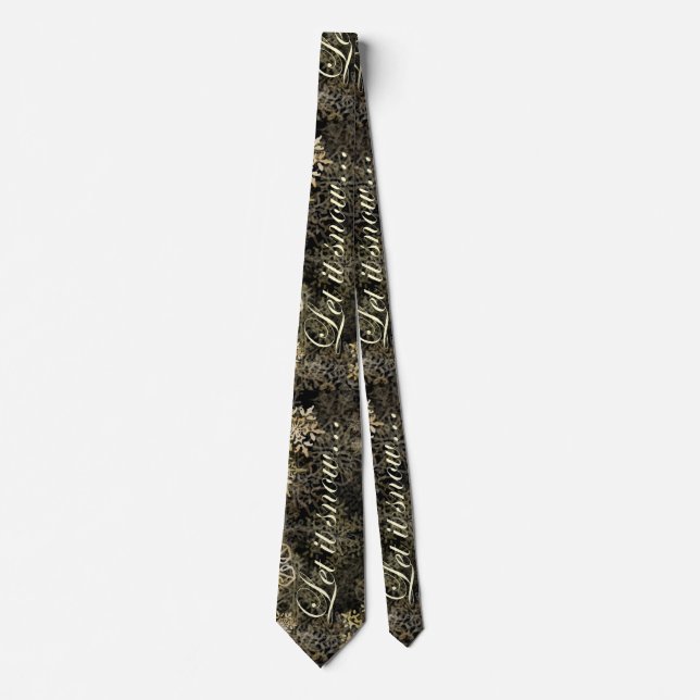 Låt det snöa Blue Beach Sång™ Neck Tie Slips (Framsida)