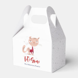 Låt det snöa - Cute Cat i vintersötare Presentaskar