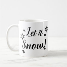 Låt det snöa! - Enkel version Kaffemugg