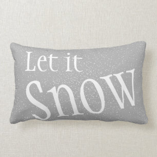 Låt det snöa för att kudde