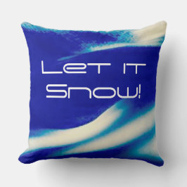 Låt det snöa fyllning kudde