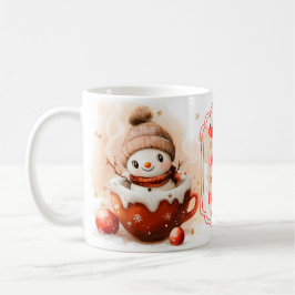 Låt det snöa! | Glad tomte vinterundret  Kaffemugg