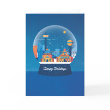 Låt det snöa (Globen) Grattis-kort