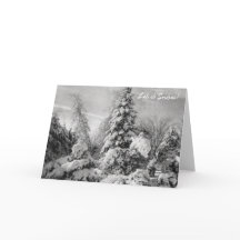 Låt det snöa gratulationskort