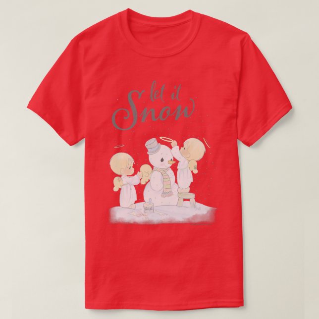 Låt det snöa gruppen Shot från Precious Moments T Shirt (Design framsida)