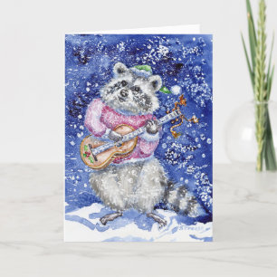 "Låt det snöa" Helgdag Notecard Tack Kort