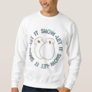 Låt det snöa Helgdag och skjortor Långärmad Tröja