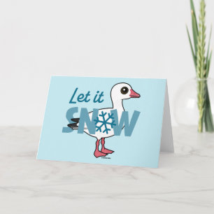 Låt det snöa! helgkort