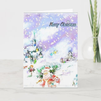 Låt det snöa helgkort