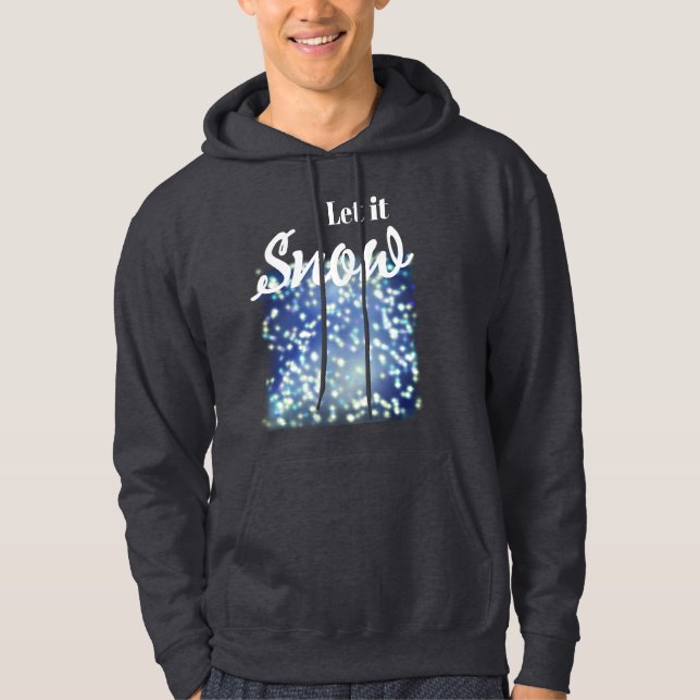 Låt det snöa hoodie (Framsida)