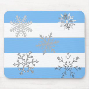 Låt det snöa i ett Winter Wonderland Musmatta