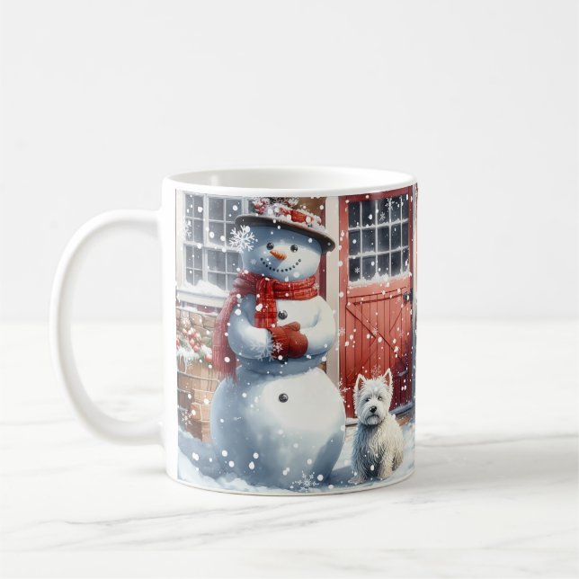 LÅT DET SNÖA III KAFFEMUGG (Vänster)
