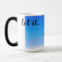 Låt det snöa jolly snögubbe i top hat