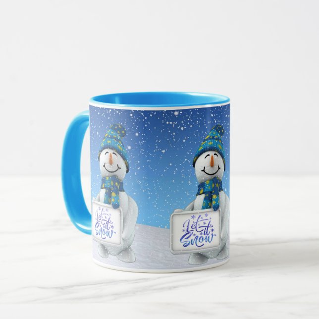 Låt det snöa jul Mugg (Framsida vänster)
