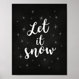 Låt det snöa; juldekaler poster