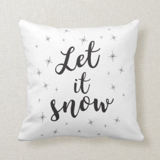 Låt det snöa; Juldekor Kudde