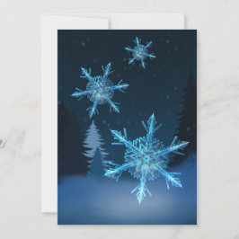 Låt det snöa julkort