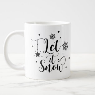 Låt det snöa/juloffert /Mugg Jumbo Mugg