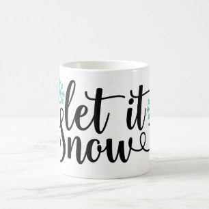 Låt det snöa Kaffe Mugg - Vinter Helgdag Mugg