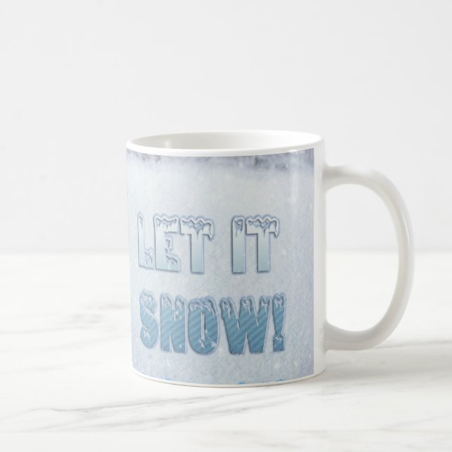 Låt det snöa kaffemugg (Höger)