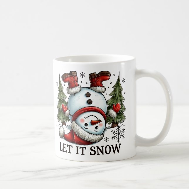 Låt det snöa kaffemugg (Höger)