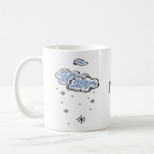 Låt det snöa kaffemugg