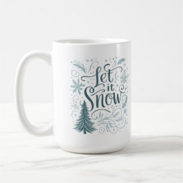 Låt det snöa kaffemugg
