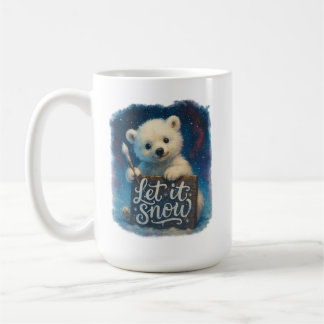 Låt det snöa kaffemugg
