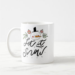 Låt det snöa kaffemugg