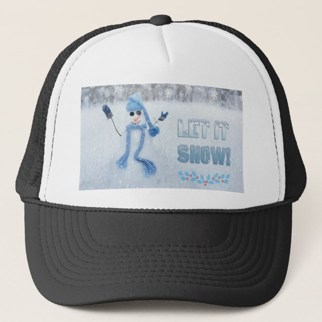 Låt det snöa keps (Framsida)