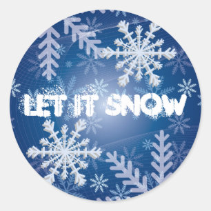 Låt det snöa klistermärken