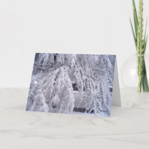 Låt det snöa-kort helgkort