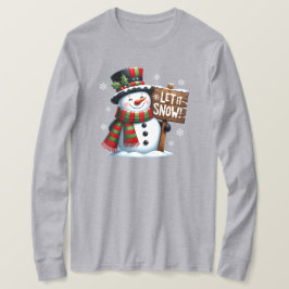 Låt det snöa Långärmad T-Shirt