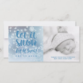Låt det snöa, Låt det snöa, Låt det snöa! Julkort