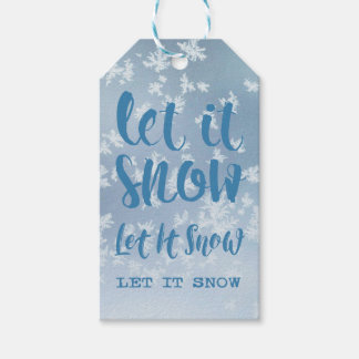Låt det snöa, Låt det snöa, Låt det snöa! Presentetikett