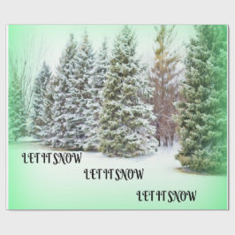 Låt det snöa! Låt det snöa! Låt det snöa! Presentpapper