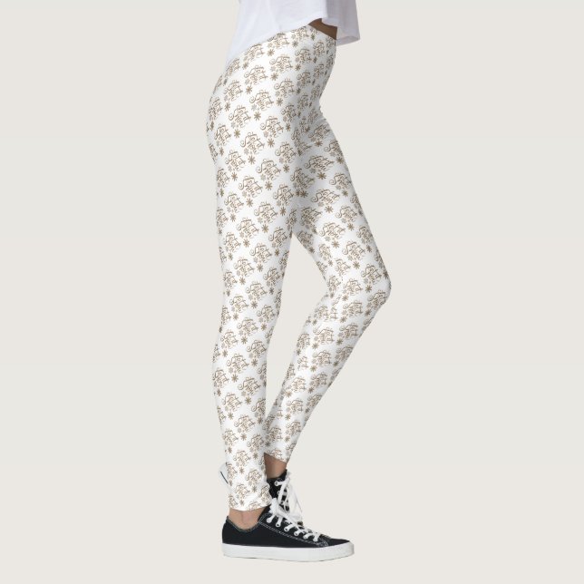 Låt det snöa leggings (Höger)
