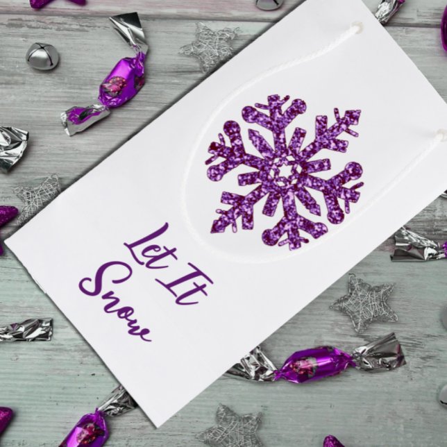 Låt det snöa Lila Snowflake (Skapare uppladdad)