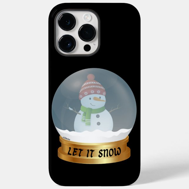LÅT DET SNÖA lustigt snögubbe i världen (Baksida)