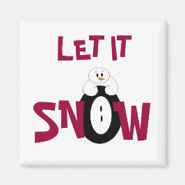 Låt det snöa.. magnet