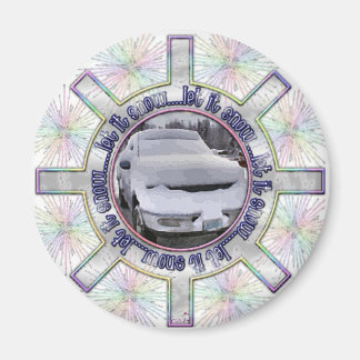 Låt det snöa magnet