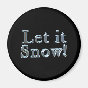 Låt det snöa magnet