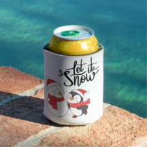 Låt det snöa med Snögubbe & Penguin på en Beverage