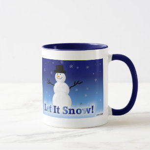 Låt det snöa! mugg